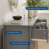 Fluted Dresser for Bedroom, 54 Inch Wide 6-Drawer Wood Dresser, Modern Chest of Drawers - 4 of 4