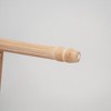 TOAOTBNBO Modern Barstools set of 2, Upholstered Bar Stool with Wood Legs, Comfortable Bar Chair for Kitchen Island, Beige - 4 of 4