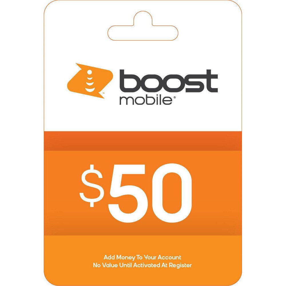 Photos - Other for Mobile Boost Mobile $50 Prepaid Card (email delivery)