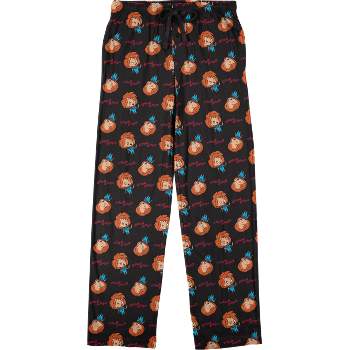 Kirby Character Print Men's Black Sleep Pajama Pants-xxl : Target