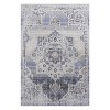 Okak Luxury Medallion Non-Shedding Carpet Area Rug for Living Room,Bedroom,All Size Indoor Stain Resistant Carpet - 3 of 4
