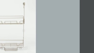 Hose Round Wire Shower Caddy Silver - Made By Design