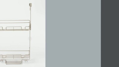 Over The Door Round Wire Shower Caddy Matte Satin - Made By Design™ : Target