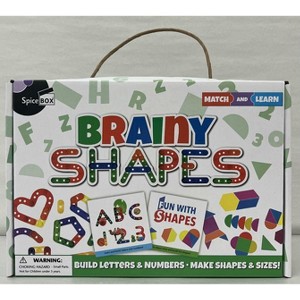 SpiceBox Brainy Shapes Match 01542 - 1 of 1