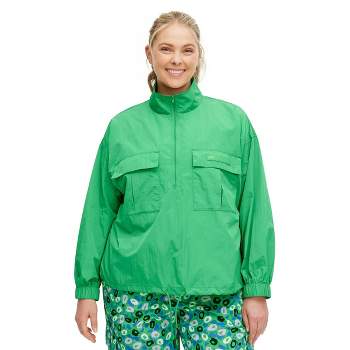 Women's Nylon Packable Long Sleeve Half Zip Jacket - DVF for Target