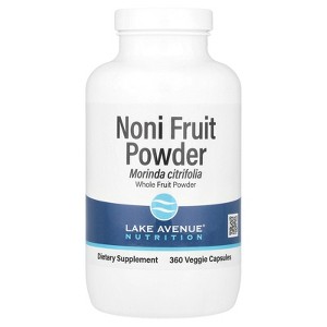 Lake Avenue Nutrition Noni Fruit Powder, 360 Veggie Capsules - 1 of 3
