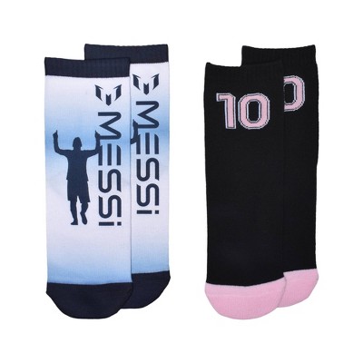 Boys' Messi Printed Crew Socks