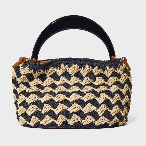 Target straw handbags sale