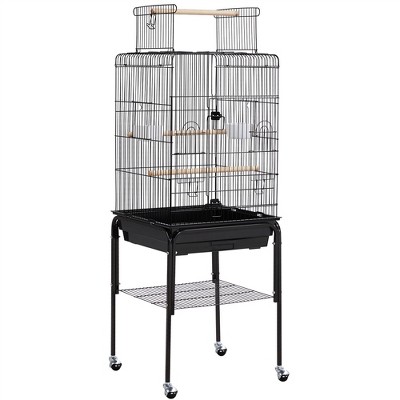 Yaheetech 47-inch Rolling Bird Cage For Small Birds Parakeet Lovebirds 