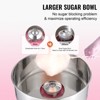 VEVOR Electric Cotton Candy Machine, 1000W Candy Floss Maker, Commercial Cotton Candy Machine with Stainless Steel Bowl, and Sugar Scoop - 3 of 4