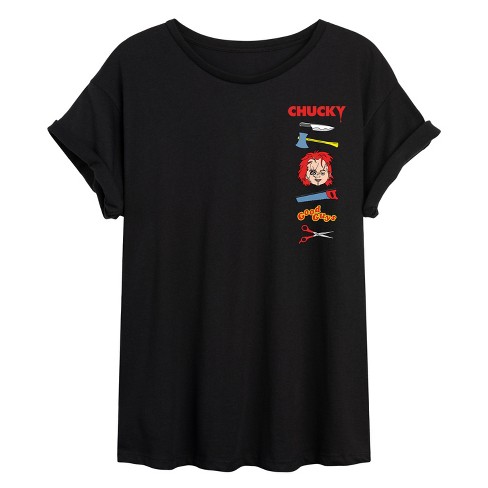 Chucky striped shirt womens clearance