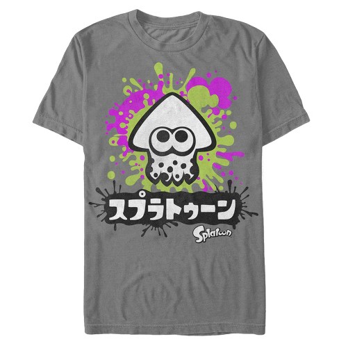 Men S Nintendo Splatoon Inkling Squid T Shirt Target