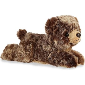 Aurora® Mini Flopsie™ Brownie Bear™ 8 Inch Stuffed Animal Plush - 1 of 4