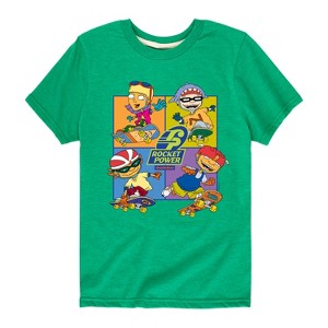 Boys' - Rocket Power - Skate Life Short Sleeve Graphic T-Shirt - 1 of 4