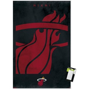 Trends International NBA Miami Heat - Logo 25 Unframed Wall Poster Prints - 1 of 4