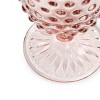 Gibson 6 Piece 14.2 Ounce Clear Glass Hobnail Goblet Drinkware Set - 4 of 4