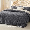 3 Pieces Boho Duvet Cover Set for All Seasons Soft Shabby Chic Embroidery Boho Bedding - 2 of 4