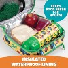 Bentology Insulated Lunch Box w Snack Pocket & Water Bottle Holder - Boys or Kids Lunchbox Tote Keeps Food Hotter or Colder Longer - Reusable Bag Fits - 2 of 3