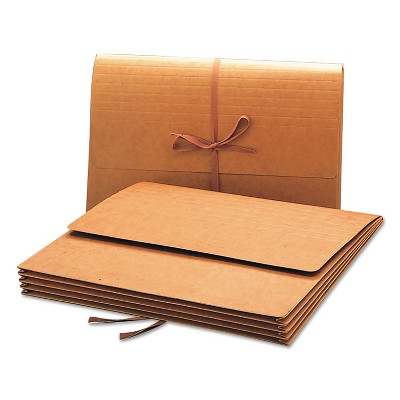 Smead 3 1/2" Exp Wallet Redrope 14 3/4 x 9 1/2 Redrope 71055