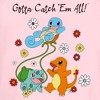 Juniors Womens Pokemon Gotta Catch ‘Em All Flowers T-Shirt - image 2 of 4