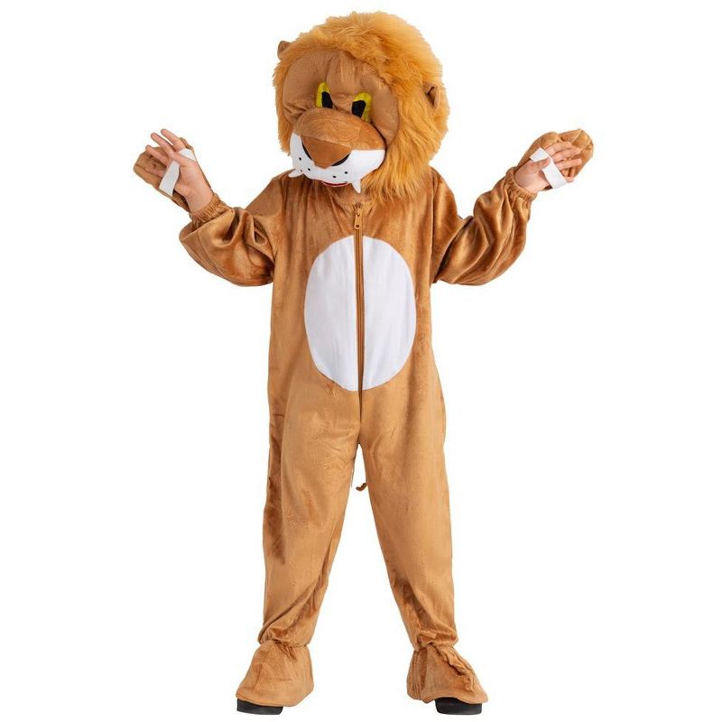 Dress Up America Lion Mascot Costume for Kids, 1 of 3