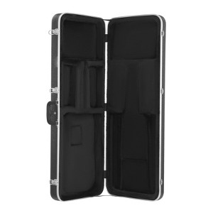 VEVOR Electric Guitar Hard Case, 41.34 in Rectangular Guitar Hard Case, ABS Padding Soft Lining Water-Resistant, for 39 in Electric Guitar, Black - 1 of 4
