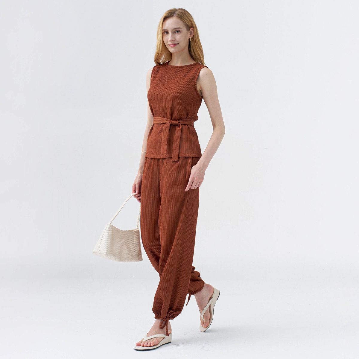 Women's Tie Detail Tank Top - A New Day™ - thumbnail 8