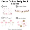 Big Dot of Happiness Hello Little One - Pink and Gold - Girl Baby Shower Supplies Decoration Kit - Decor Galore Party Pack - 51 Pieces - 2 of 4
