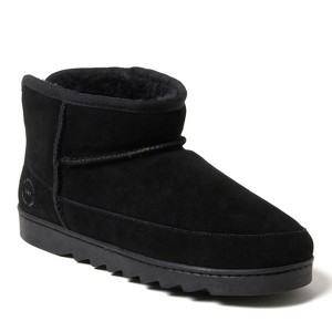 Dearfoams Women's Gretchen Genuine Suede Mini Bootie - 1 of 4