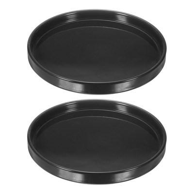 Unique Bargains Indoor Outdoor Durable Sturdy Plant Saucer 2 Pcs