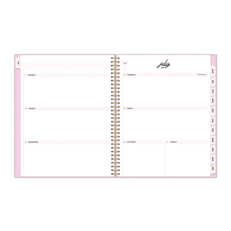 Color Me Courtney for Blue Sky 2024-25 Weekly/Monthly Planner 11&#34;x8.5&#34; Solid Lilac, 6 of 14