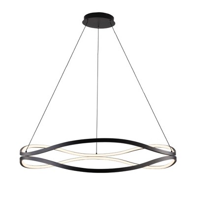 ET2 Lighting Curvo 1 - Light Pendant in  Black