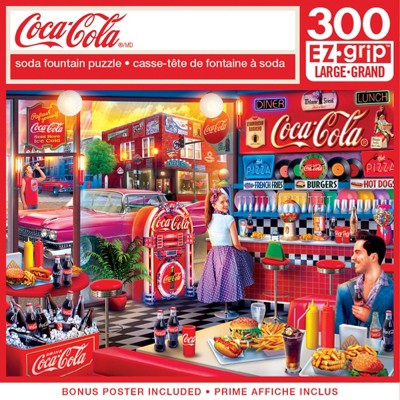 MasterPieces - Coca-Cola Soda Fountain 300 Piece Puzzle