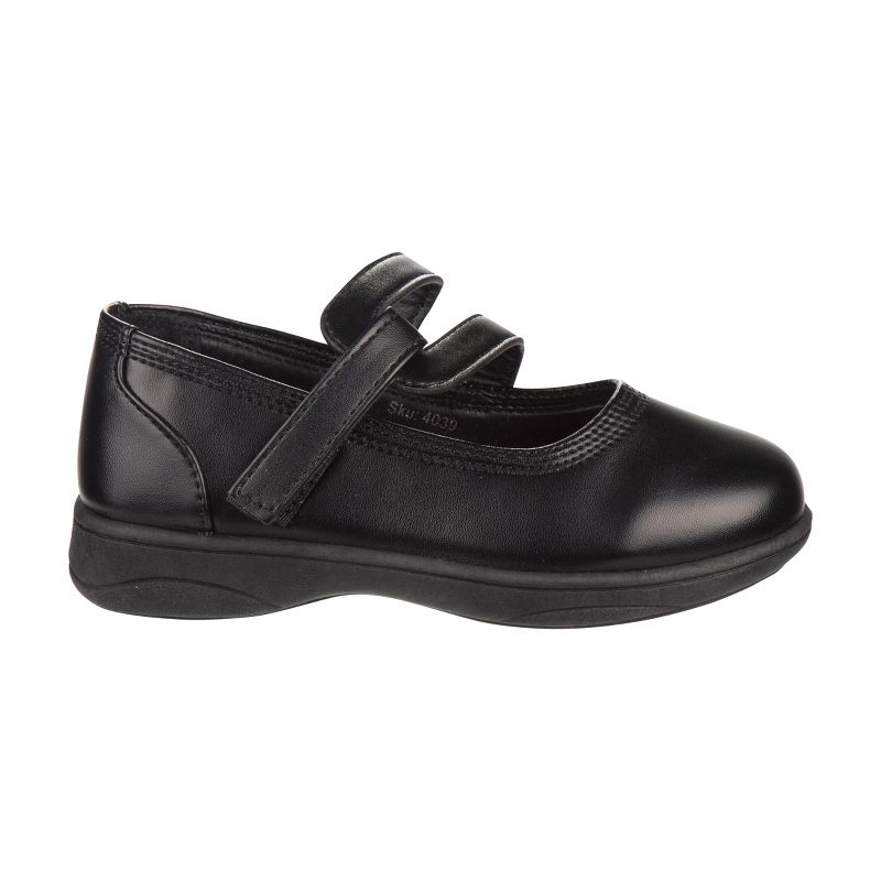 Petalia Girls' Double Strap Tween School Shoes, 2 of 7