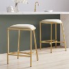Set of 2 Ellery Counter Height Barstools - Crosley - 2 of 4
