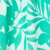 tropical emerald floral