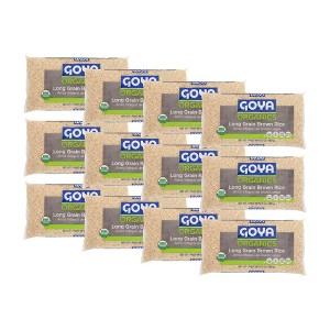Goya Organic Brown Rice - Case of 12/2 lb - 1 of 4