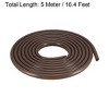 Unique Bargains Silicone Window Door Bulb Bubble T-Slot Mount Insulation Strip - 2 of 4