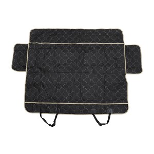 Unique Bargains Football Checkered Pattern Pet's Car Seat Cover Gray 1 Pc - 1 of 4