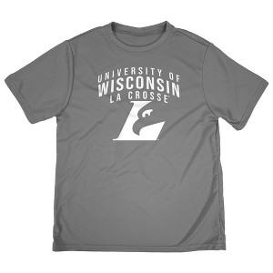 Boys' University of Wisconsin-La Crosse Sport T-Shirt Primary Logo - 1 of 4