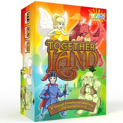 Lupash Games Together Land Kids Card Game for Social-Emotional Learning