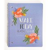 Carolina Pad Silver Lining 1-Subject Notebook 8.5" x 10.5" College-Ruled 80 Sheets Color chosen at - 2 of 3