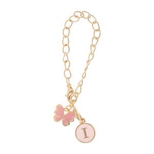 Unique Bargains Butterfly Heart Cup Chain Charm Water Cup Pendant 1 Pc - 1 of 4
