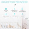Sense-U Video+Breathing Baby Monitor with Breathing, Rollover, Body Temp, Video, Anytime, Anywhere - image 3 of 4