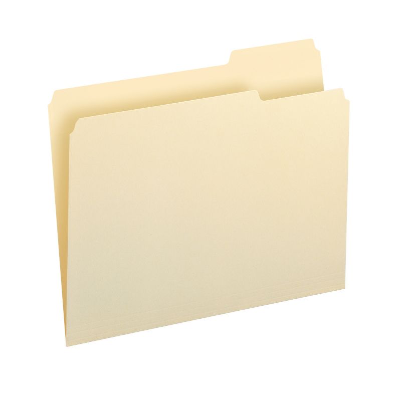 Smead File Folder, Letter, 1/3-Cut Tab Right Position, Letter Size, Manila, 100 Per Box (10333), 4 of 9