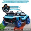 Licensed Volkswagen 12V Kids Electric Ride On Car with Remote Control, LED Lights, Bluetooth, 2 Speeds, Ride On Toy for Ages 3-8 - 4 of 4