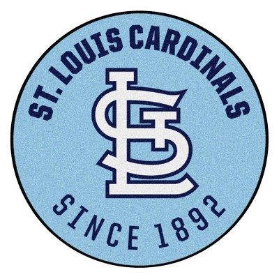 MLB St. Louis Cardinals 27"x27" 1976 Retro Collection Roundel Rug