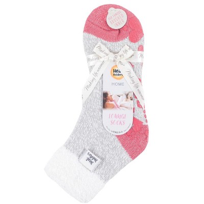 Women's Feather Top Lounge Socks