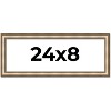 PosterPalooza | Panoramic Refined Silver Picture Frame - UV Acrylic, Foam Board Backing, Hanging Hardware - 2 of 4