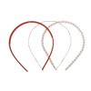 Unique Bargains Women's Solid Color Hairband 1 Set - 4 of 4